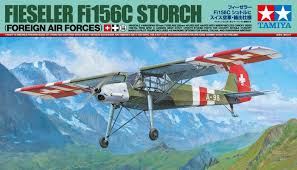 TAMIYA  1/48 Fieseler Fi156C Storch (Foreign Air Forces) Aircraft