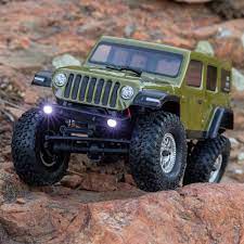 AXIAL SCX24 2019 Jeep Wrangler JLU CRC, Green: 1/24 4WD RTR