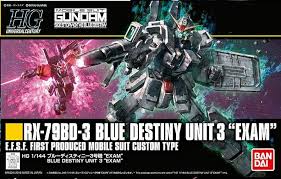 BANDAI HGUC 1/144 Blue Destiny Unit 3