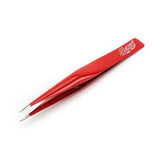 EXCEL Hollow Point Tweezers, Red