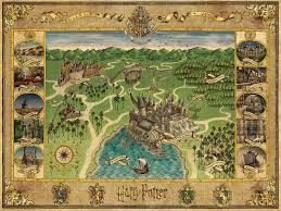 RAVENSBURGER 1500-PIECE PUZZLE Hogwarts Map