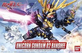 BANDAI  BB#380 Unicorn Gundam 02 Banshee