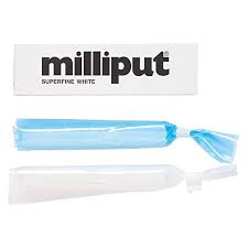 MILLIPUT 2-Part Self Hardening Putty Superfine White