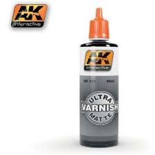 AKI Ultra Matte Acrylic Varnish 60ml Bottle