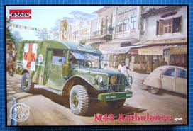 RODEN 1/35 M43 3/4-Ton 4x4 US Army Ambulance