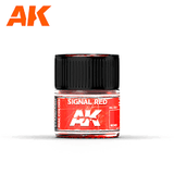 AKI Real Colors: Signal Red Acrylic Lacquer Paint 10ml Bottle