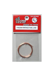 GOFER 1/24-1/25 Vintage Copper Fuel Line