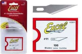 EXCEL #11 Blade, Stainless Steel, Bulk (100)