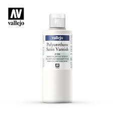 VALLEJO 200ml Bottle Polyurethane Satin Varnish