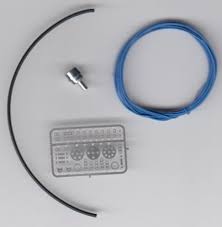 DETAIL MASTER 1/24-1/25 Wired Distributor Standard Kit Light Blue