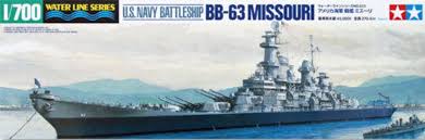 TAMIYA 1/700 USS Missouri BB63 Battleship Waterline