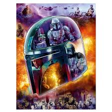 RAVENSBURGER 770-PIECE PUZZLE  The Mandalorian Helmet