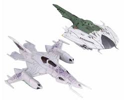 BANDAI  #05 Tsvarke & Deathvatator Set "Star Blazers"