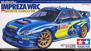 TAMIYA 1/24 Subaru Impreza WRC Monte Carlo 2005 Race Car