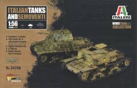 ITALERI 1/56 Italian Tanks & Semoventi