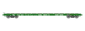 ATHEARN HO 60' Flatcar Burlington Northern BN #630843