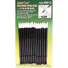 TRUMPETER  Disposable Cotton Swab Weathering Finish Sticks (16)