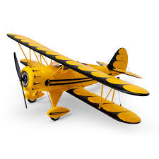 EFLITE UMX WACO, Yellow BNF Basic with AS3X & SAFE