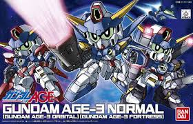 BANDAI BB Senshi #372 Gundam AGE-3 "Gundam AGE"