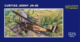 GLENCO 1/48 Curtiss Jenny JN4 BiPlane w/3 Figures