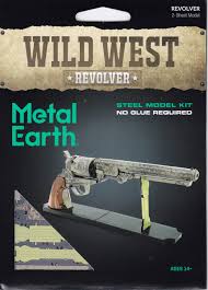 METAL EARTH Wild West Revolver 3D