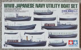 TAMIYA 1/350 WWII IJN Utility Boat Set (28)