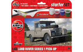 AIRFIX 1:43 Starter Set - Land Rover Series 1 Pick-Up