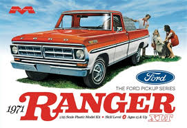 MOEBIUS 1/25 1971 Ford Ranger Pickup Truck