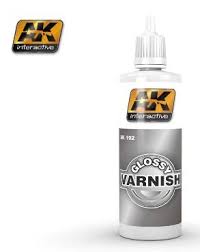 AKI Glossy  Acrylic Varnish 60ml Bottle