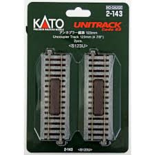 KATO Unitrack 123mm 4-7/8" Uncoupler Track (2)