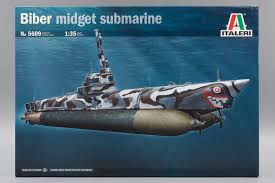 ITALERI 1/35 U-Boot Biber Midget Submarine