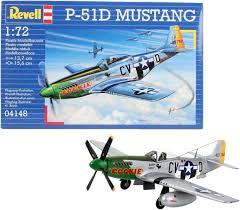 REVELL 1/72 P51D Mustang USAF Fighter