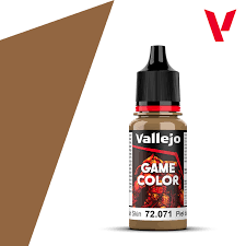 VALLEJO 18ml Bottle Barbarian Skin Game Color