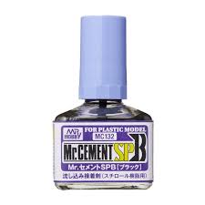 MR HOBBY Mr. Cement SP Black for Plastic Models 40ml Bottle