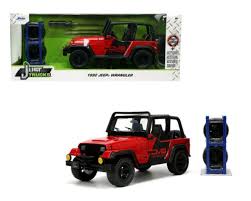 JADA 	1/24 1992 Jeep Wrangler w/Extra Tires & Rack