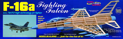 GUILLOWS  1/30 F16 Fighting Falcon Kit