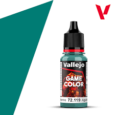 VALLEJO 18ml Bottle Aquamarine Game Color