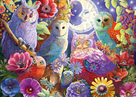 RAVENSBURGER 300-PIECE LARGE FORMAT Night Owl Hoot