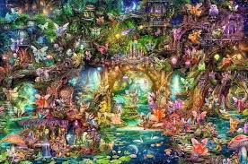 RAVENSBURGER 4000-PIECE PUZZLE The Hidden World of Fairies