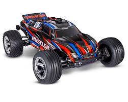 TRAXXAS Rustler 2WD BL-2s HD RED