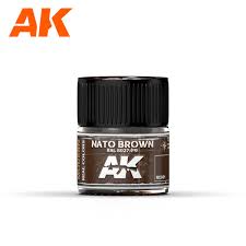 Real Colors: NATO Brown RAL8027 F9 Acrylic Lacquer Paint 10ml Bottle