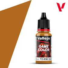 VALLEJO 18ml Bottle Bronze Brown Game Color