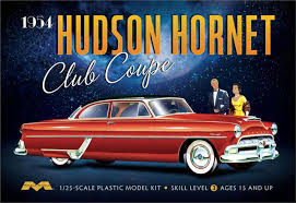 MOEBIUS  1/25 1954 Hudson Hornet Club Coupe Car