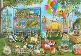 RAVENSBURGER 35-PIECE Pet Fair Fun PUZZLE