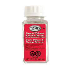 TESTORS 1-3/4oz. Bottle Enamel Thinner & Brush Cleaner