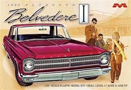 MOEBIUS  1/25 1965 Plymouth Belvedere Car