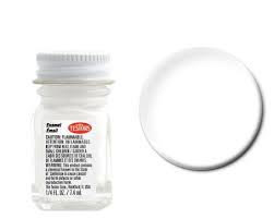 TESTORS 1/4oz. Bottle Finishing Enamel Gloss White