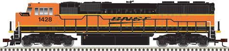 ATLAS N SD-60M GOLD BNSF [H3] #1428 DCC/Sound