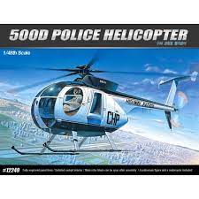 ACADEMY 500D Police Helicopter&Police Motorcycle