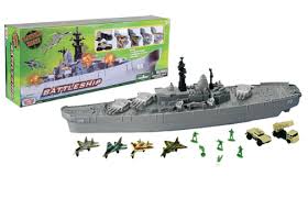 WOW TOYZ Giant Battleship Playset